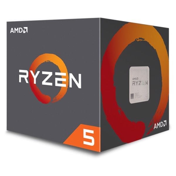 CPU AMD Ryzen 5 1400 3.2 GHz (3.4 GHz with boost) / 8MB / 4 cores 8 threads / socket AM4