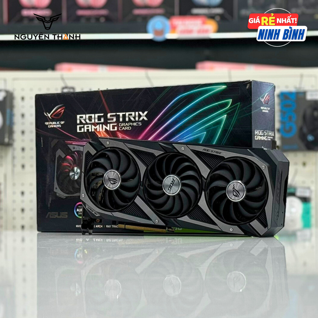 CARD MÀN HÌNH ASUS ROG STRIX RTX3090-O24G-GAMING (Likenew - Bảo hành 12 tháng)