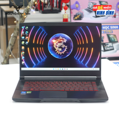 LAPTOP MSI THIN GF63 (Core i7-12650H, RAM 32GB , SSD 1TB, RTX 4060 8GB, 15.6 inch FHD 144Hz , Win 11)
