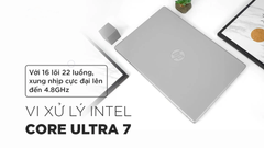 Laptop HP 15-fd1060TU 9Z2X8PA (Intel Core Ultra 7-155H | 16GB | 512GB | Intel Arc | 15.6 inch FHD | Win 11 | Bạc)