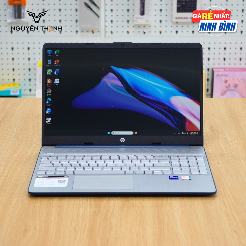 Laptop HP 15-dy2762wm (Core i7-1165G7, RAM 16GB, SSD 512GB, 15.6'' FHD, Xanh)