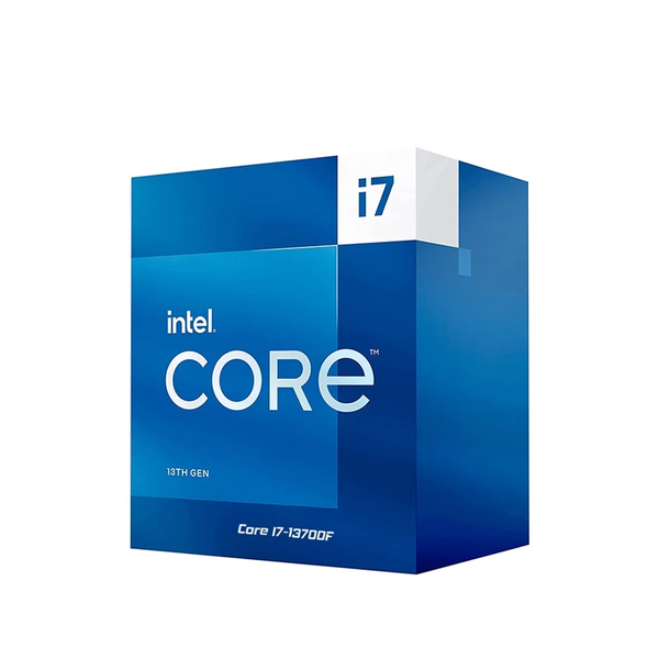 CPU Intel Core i7-13700F (3.4GHz turbo up to 5.2Ghz, 16 nhân 24 luồng, 24MB Cache, 125W)
