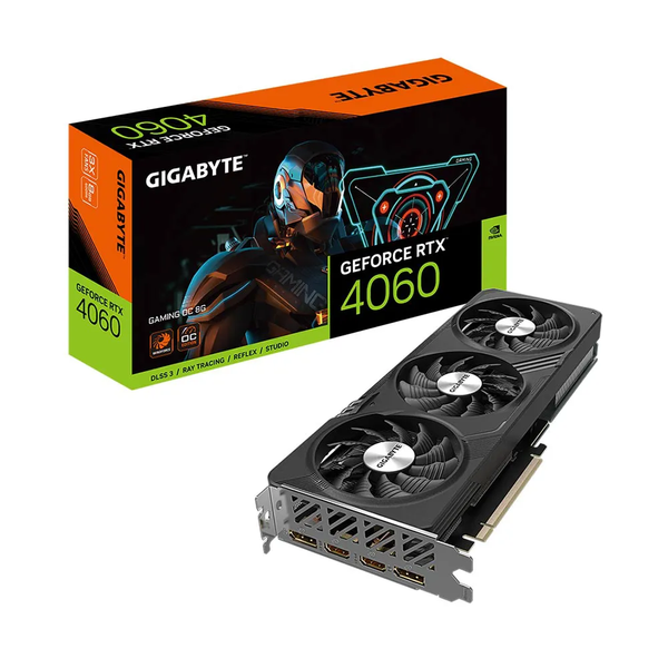 VGA Gigabyte GeForce RTX 4060 GAMING OC 8G GDDR6