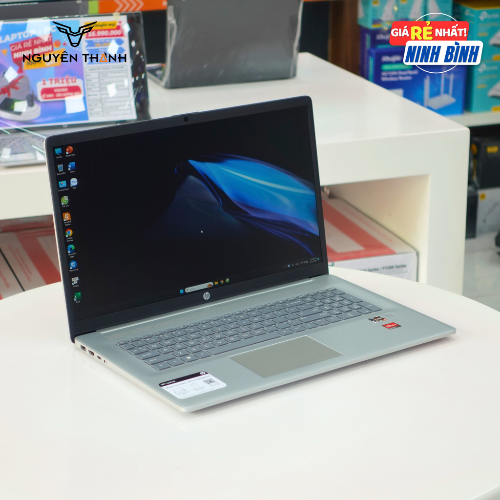 Laptop HP 17-cp0012nr (Ryzen 5-5500U, RAM 16GB, SSD 512GB, 17.3