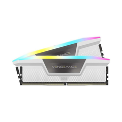 Ram Corsair Vengeance RGB 32GB (2x16GB) DDR5 6000MHz White_HNK