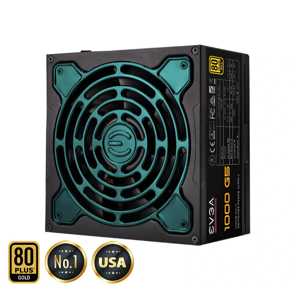 Nguồn máy tính EVGA SuperNOVA 1000 G5 – 80Plus Gold 1000W – Fully Modular_HNK