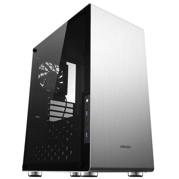 Vỏ case Jonsbo U4 Silver Edition (Mid Tower/Màu Bạc)