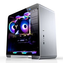 Vỏ case Jonsbo U4 PLUS Silver (Mid Tower/Bạc)