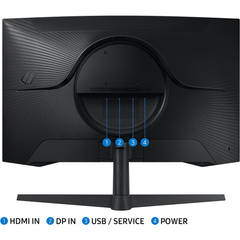 Màn hình cong Gaming SAMSUNG Odyssey G5 G55C LS27CG552EEXXV (27.0 inch - 2K - VA - 165Hz - 1ms - FreeSync - HDR10 - Curved)
