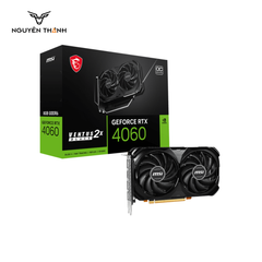 Card màn hình MSI GeForce RTX 4060 VENTUS 2X BLACK 8G OC
