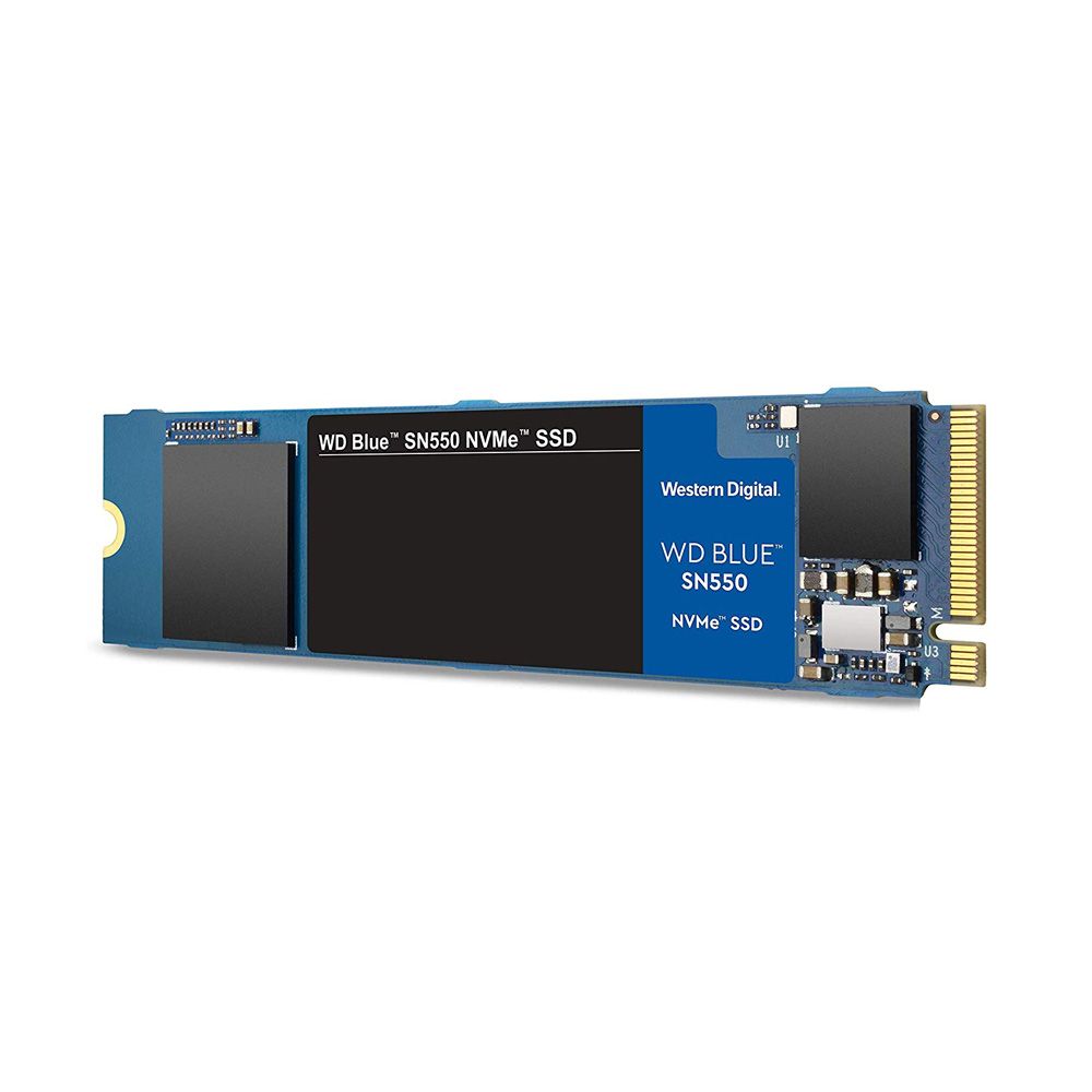 Ổ cứng SSD WD SN550 Blue 250GB M.2 2280 PCIe NVMe 3x4 (Đọc 2400MB/s - Ghi 950MB/s) - (WDS250G2B0C)