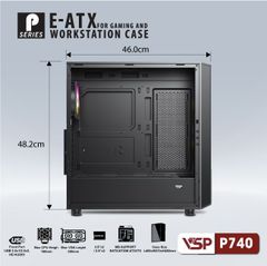 Vỏ Case VSP Workstation P740 E-ATX