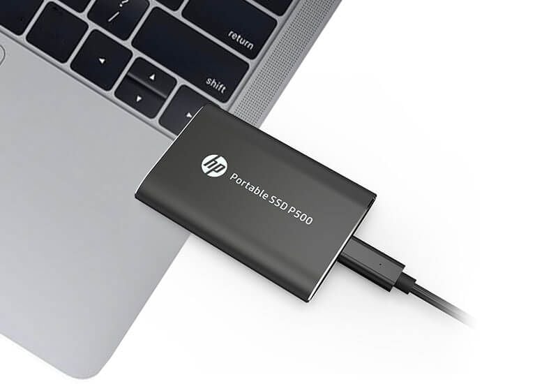 Ổ cứng di động HP P500 Portable USB Type-C External Solid State Drive 500GB