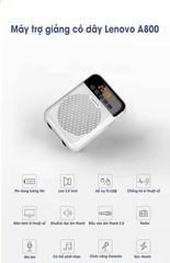 Máy trợ giảng có dây kèm mic Lenovo A800