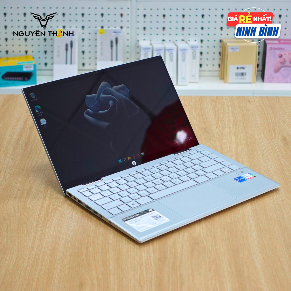 Laptop HP Pavilion x360 14-DY2050wm (Core i5-1235U, RAM 32GB, SSD 1TB, Intel Iris Xe, 14 inch FHD cảm ứng)