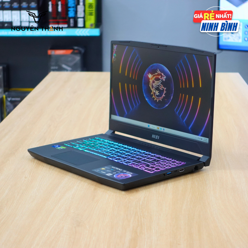 Laptop MSI Katana 15 ( i7-13620H, 16GB RAM, 1TB SSD, RTX 4050 6GB, 15.6