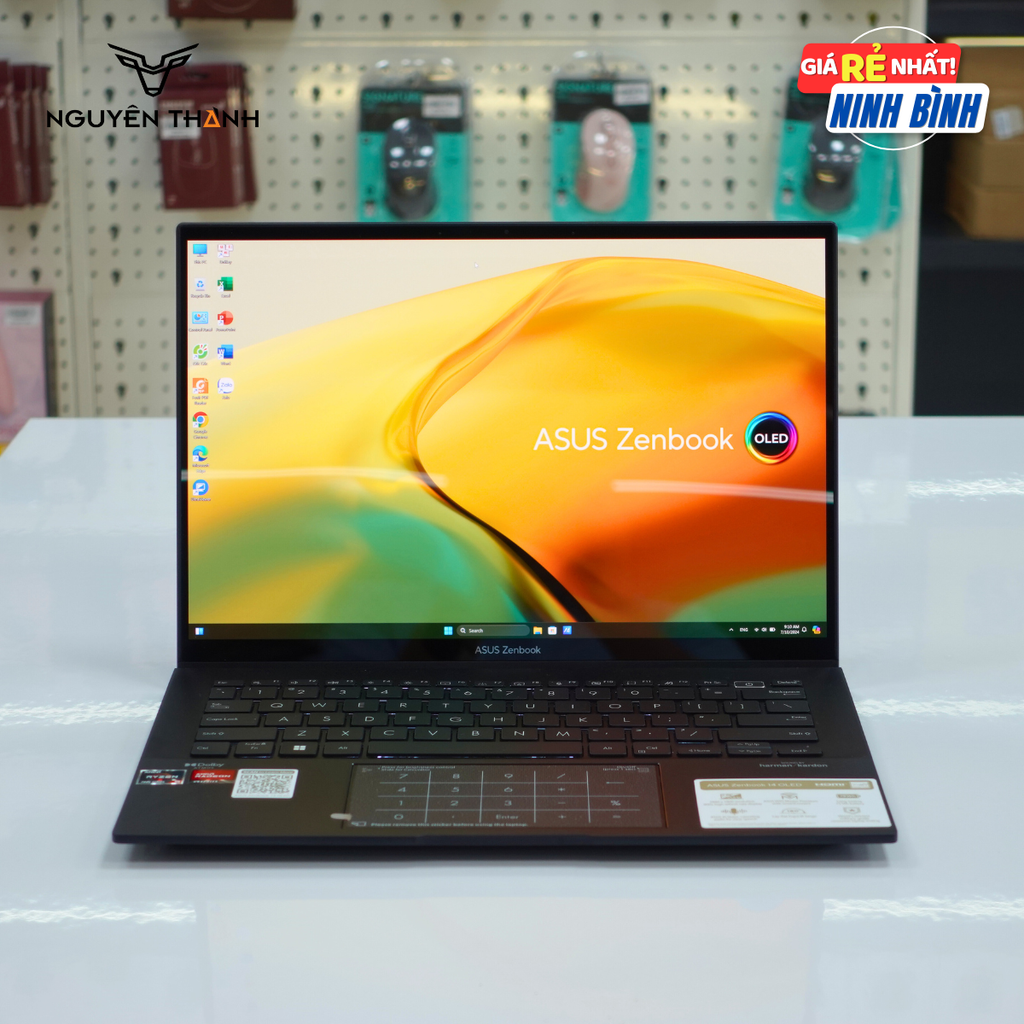 Laptop Asus Zenbook 14(R5 7530U, 8GB RAM, 256GB SSD, 14