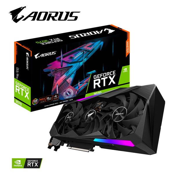 VGA GIGABYTE AORUS GeForce RTX 3070 MASTER 8G