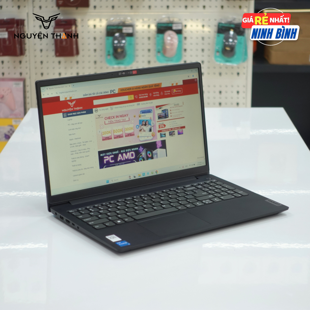 Laptop Lenovo V15 G4 IRU (Intel Core i5-1335U, 16GB DDR4, 512GB SSD, 15.6 inch FHD, Intel Iris Xe, Win 11 Pro)