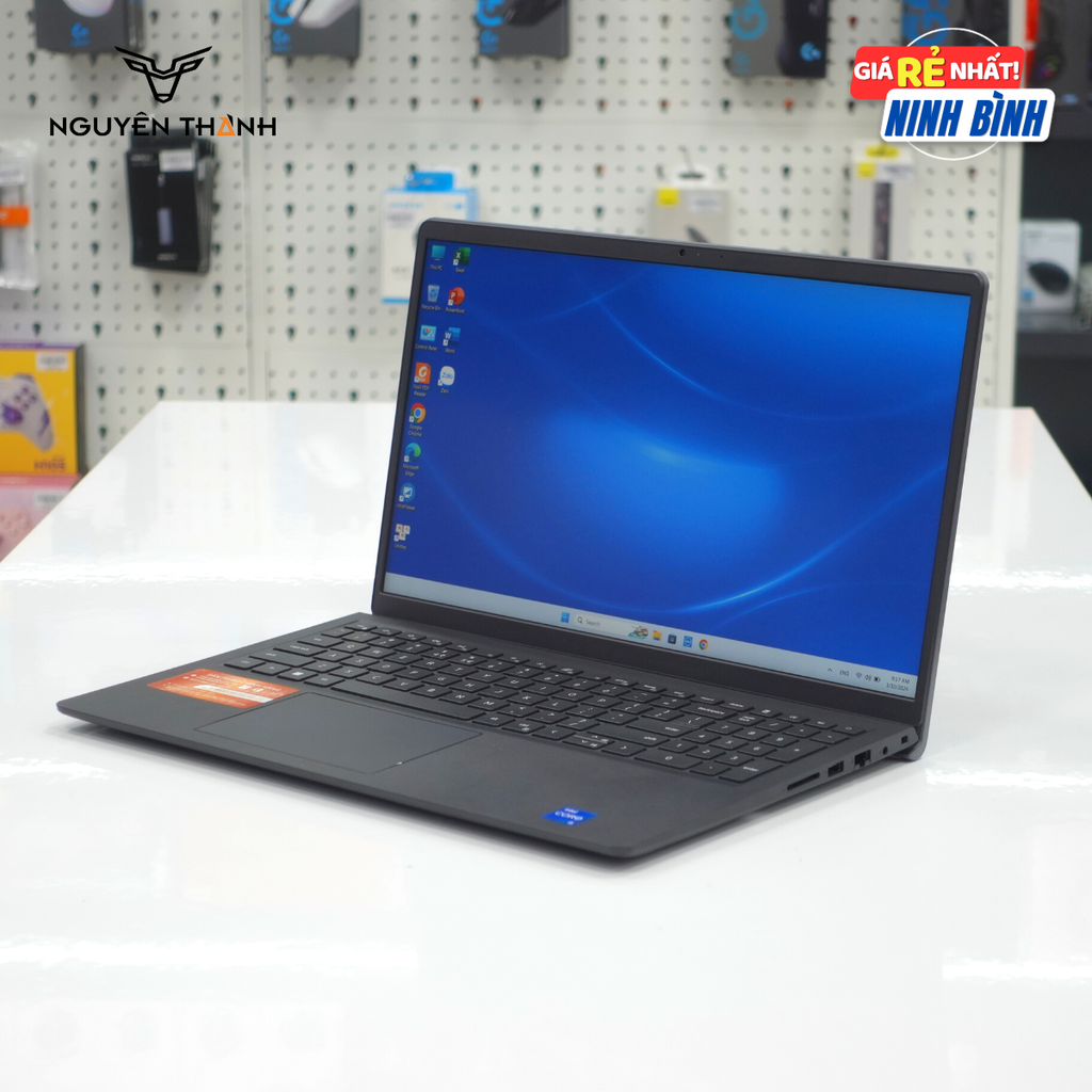 Laptop Dell Vostro 15 3520  (Intel Core i5-1235U, 16GB, 512GB, 15.6 inch FHD 120Hz, Iris Xe Graphics, Windows 11, Đen)