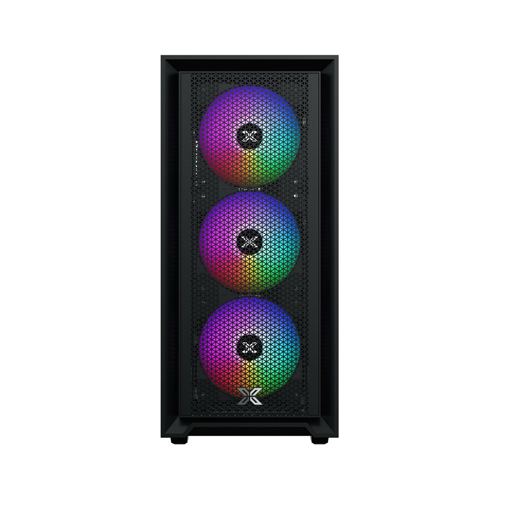 Vỏ case XIGMATEK SKY II 3F - EN44182 (ATX/Mid Tower/Màu Đen/3 fan ARGB)