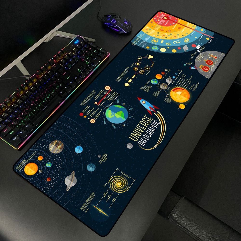 Lót chuột GAMING cỡ lớn 30 x 70 x 0.3 cm