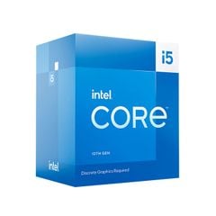 CPU Intel Core i5-13400F (up to 4.6Ghz, 10 nhân 16 luồng, 20MB Cache, 65W) - Socket Intel LGA 1700/Raptor Lake - NO BOX Bảo hành 36 tháng