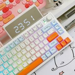 BÀN PHÍM GIẢ CƠ EWEADN V75 MULTI MODES SUNSET COAST RGB