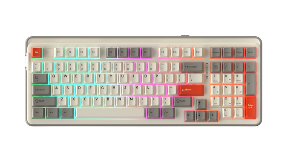Bàn phím cơ không dây DAREU EK98 PRO – PROTO (Triple Mode, Cherry PBT Double Shot, Gasket Mount, RGB