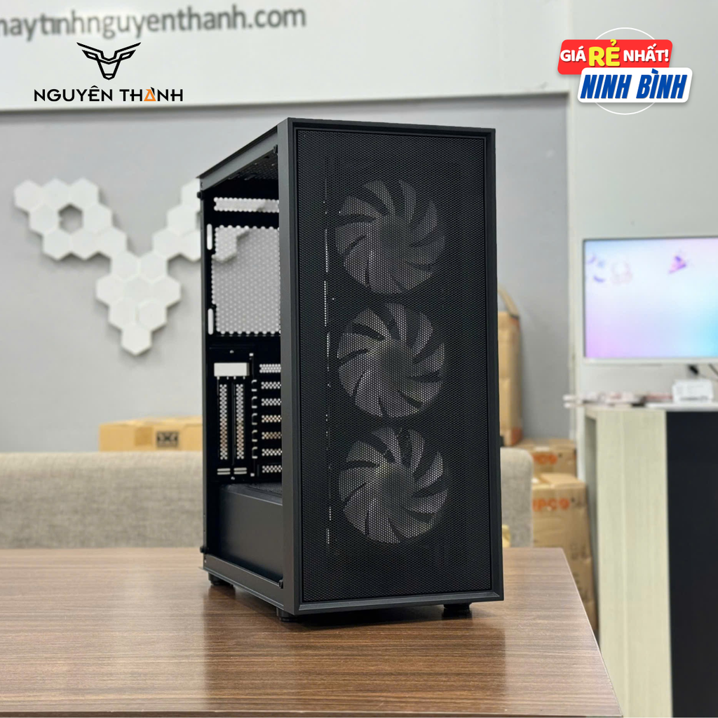 Vỏ case máy tính Asetek Dragon (KÈM 3 FAN RGB)