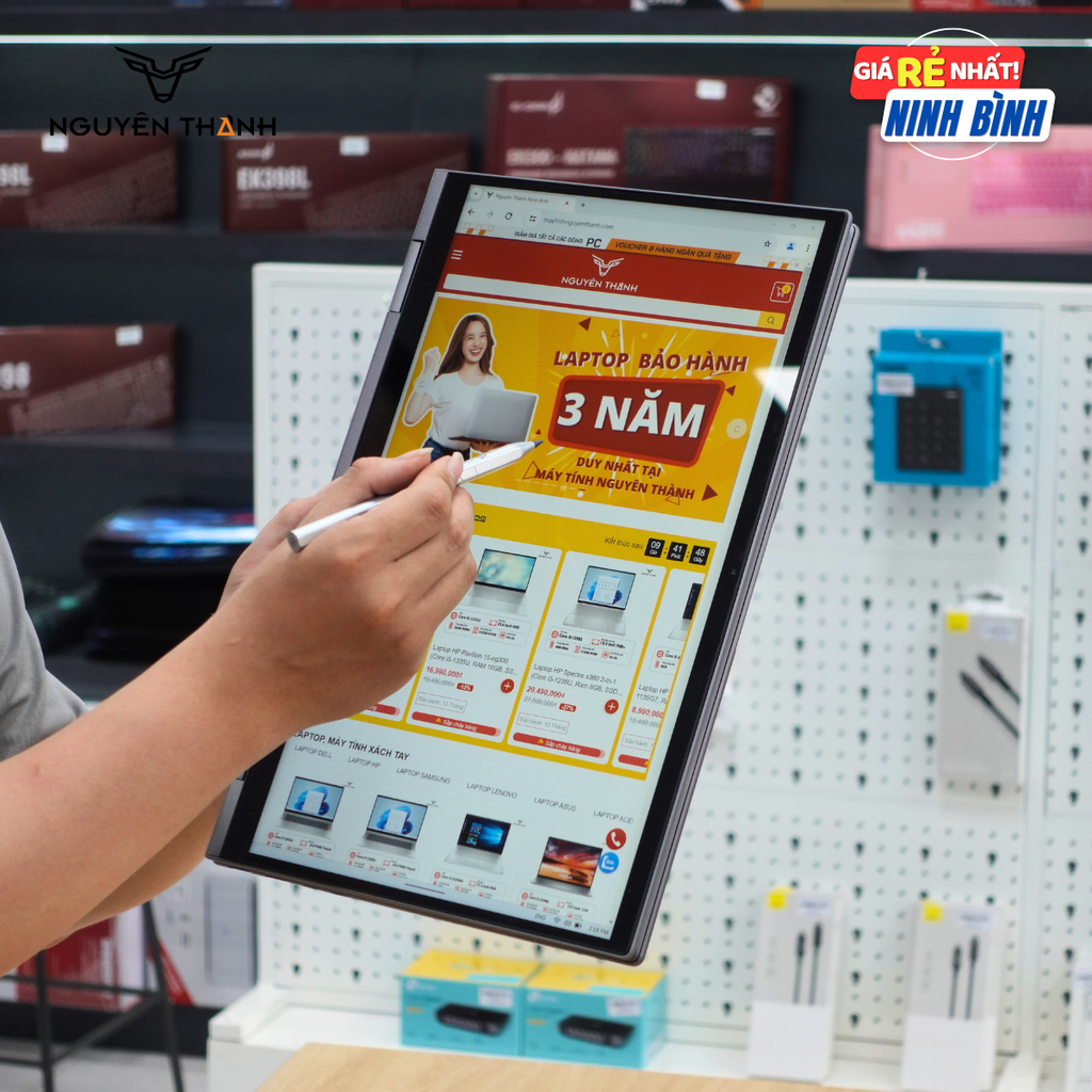 Laptop HP Envy x360 2 in 1 15 ( i7-1355U, 32GB RAM, SSD 1TB,15.6'' FHD Touch, Gray)