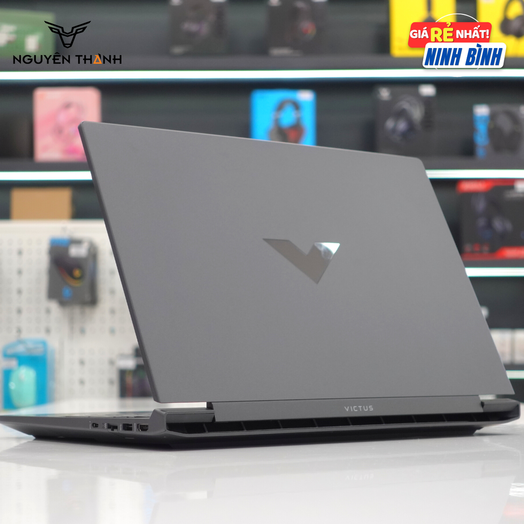 Laptop HP Gaming Victus 15-fb1013dx (AMD RYZEN 5 7535HS, Ram 16GB, SSD 512GB, RTX 2050 4GB, 15.6'' FHD IPS, 144Hz)