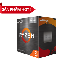 CPU AMD Ryzen 5 5600G (3.9GHz Upto 4.4GHz / 19MB / 6 Cores, 12 Threads / 65W / Socket AM4) NO BOX bảo hành 36 tháng