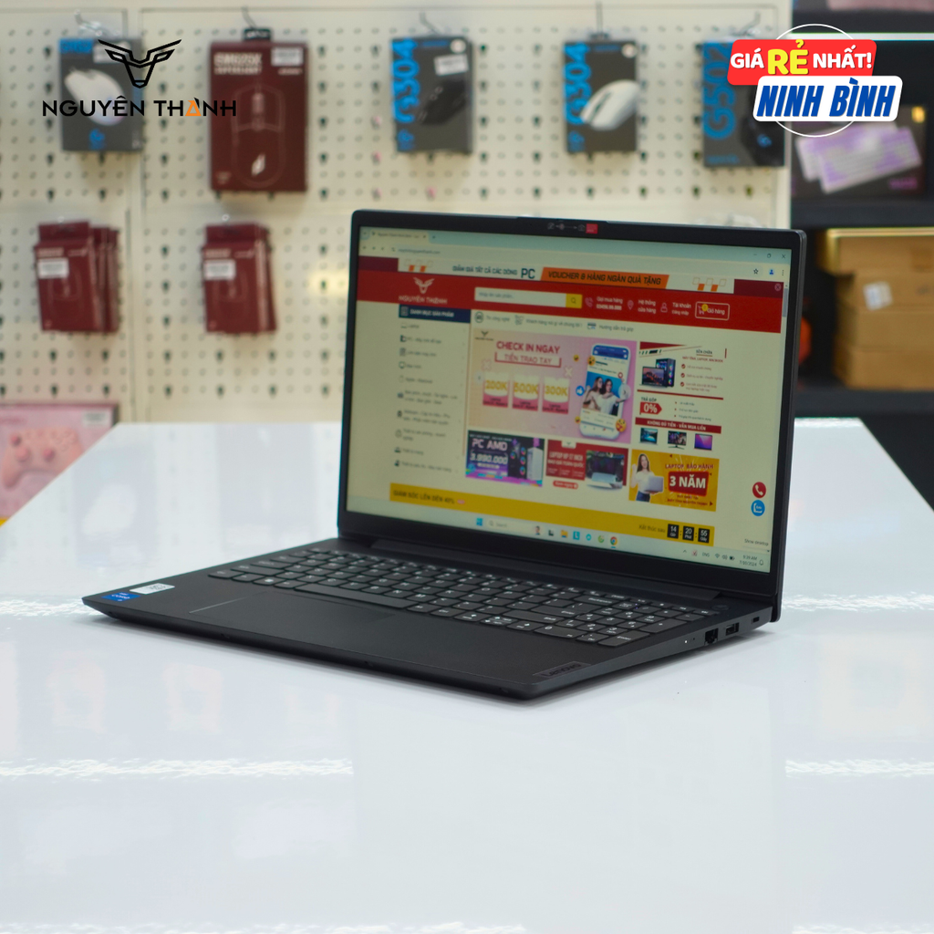 Laptop Lenovo V15 G4 IRU (Intel Core i5-1335U, 16GB DDR4, 512GB SSD, 15.6 inch FHD, Intel Iris Xe, Win 11 Pro)