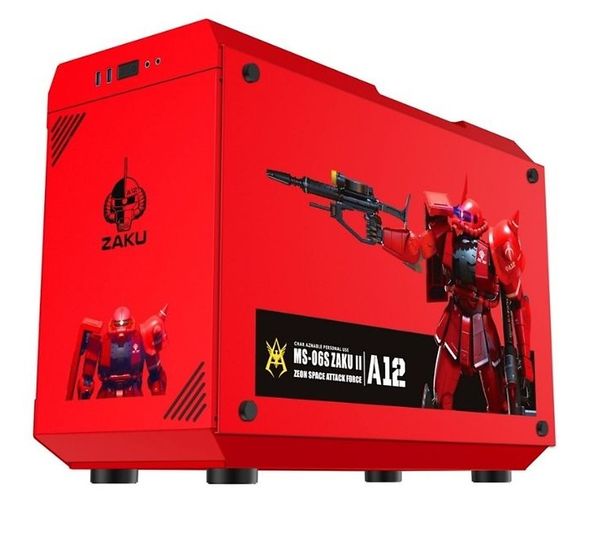 Vỏ case XIGMATEK X3 ZAKU- PREMIUM GAMING M-ATX ĐỎ