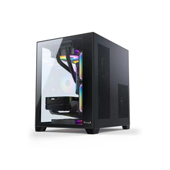 Vỏ Case VITRA CRYSTAL S1 LITE Black (MATX/Màu đen/Rad 240)