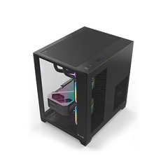 Vỏ Case VITRA CRYSTAL S1 LITE Black (MATX/Màu đen/Rad 240)