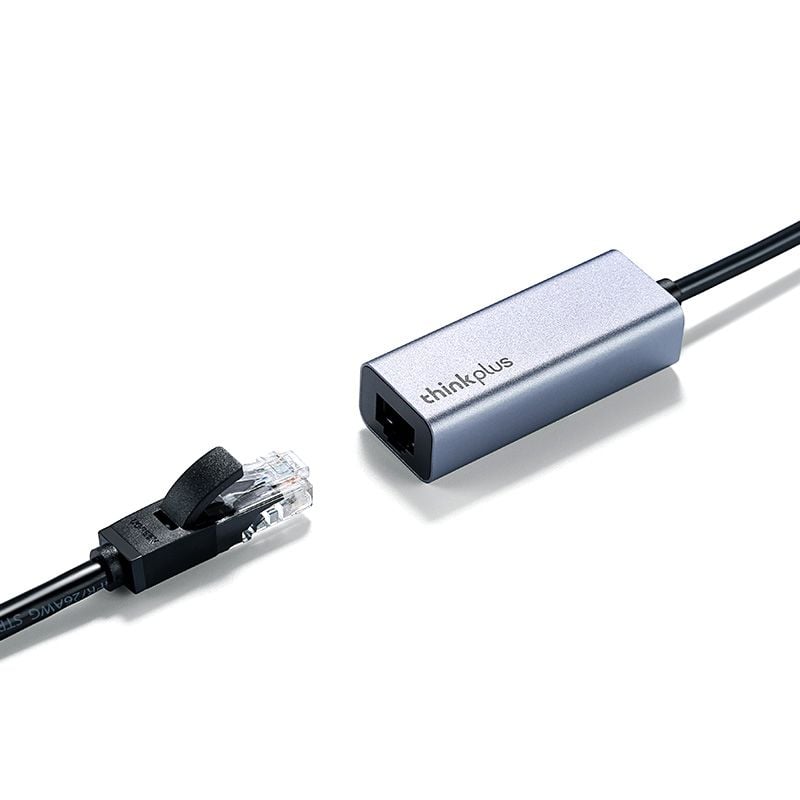 Bộ chuyển đổi Lenovo Thinkplus cổng USB sang Ethernet RJ45 (LRA1)