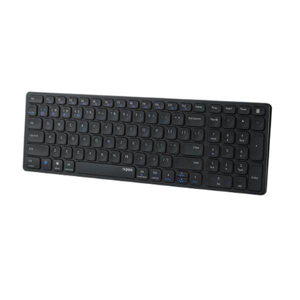 Bàn phím không dây đa kết nối Rapoo E9350G (Màu đen)