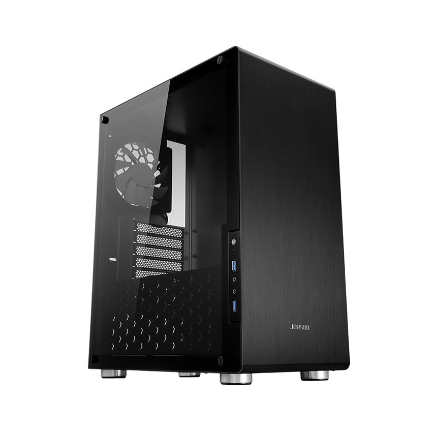 Vỏ case Jonsbo U4 Black Edition (Mid Tower/Màu Đen)