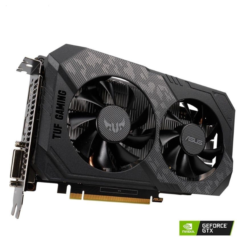 Card màn hình Asus TUF GTX 1650-4GD6-P-GAMING (4GB GDDR6, 128-bit, DVI+HDMI+DP)