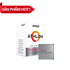CPU AMD Athlon 3000G (3.5GHz, 2 nhân 4 luồng , 5MB Cache, 35W) - Socket AMD AM4