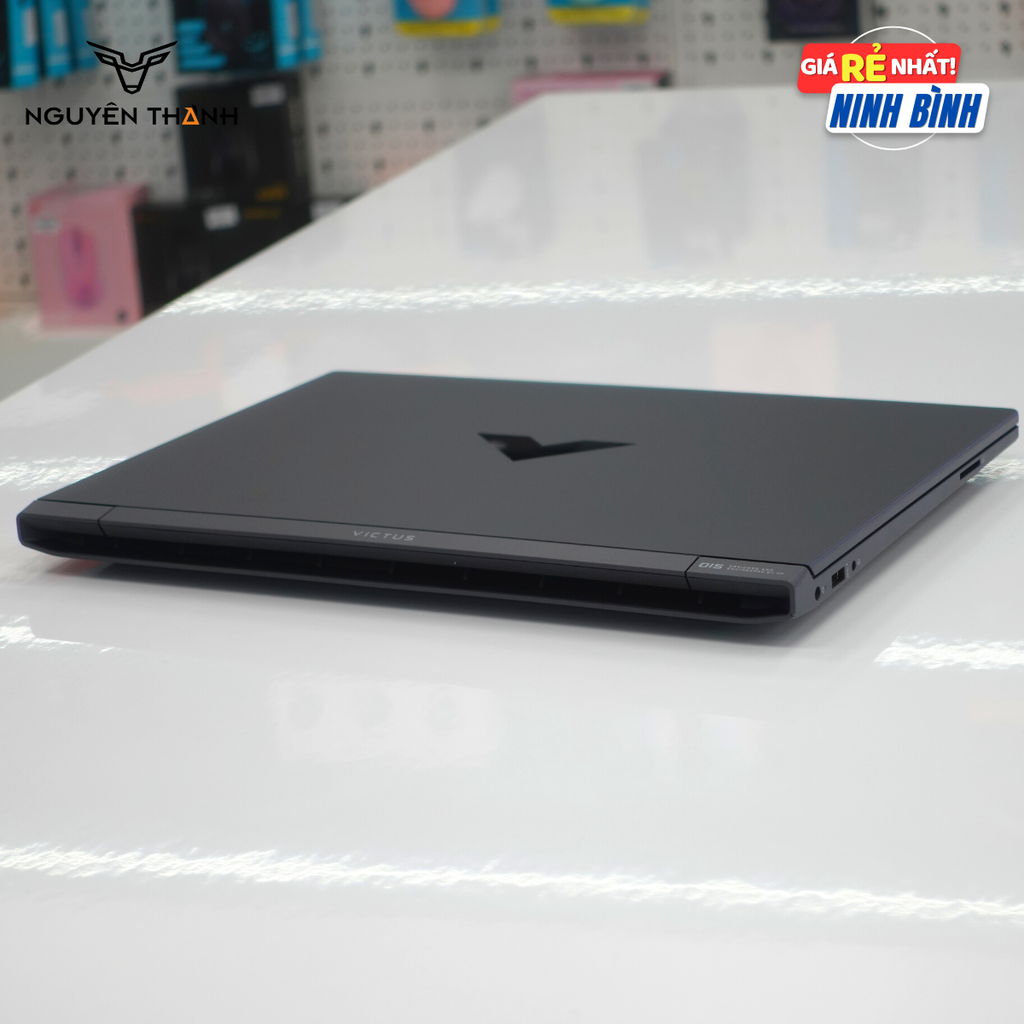 Laptop HP Gaming Victus 15-fb1013dx (AMD RYZEN 5 7535HS, Ram 16GB, SSD 512GB, RTX 2050 4GB, 15.6'' FHD IPS, 144Hz)