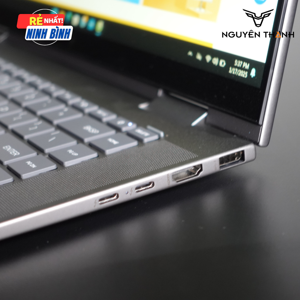 Laptop HP Envy X360 2 in 1 15-FE1165NR(Core 5 125U, RAM 8GB, SSD 512GB, 15.6 inch FHD IPS Touch, Win 11, Xám)