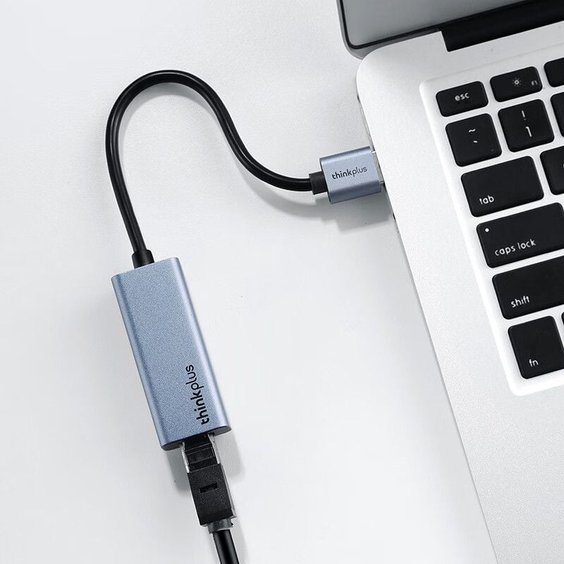 Bộ chuyển đổi Lenovo Thinkplus cổng USB sang Ethernet RJ45 (LRA1)
