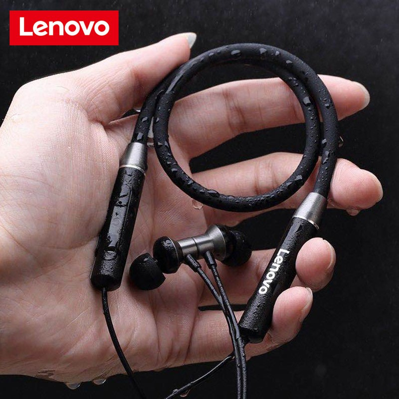 Tai nghe Lenovo Bluetooth Đeo Cổ Không Dây QE63 V5.0