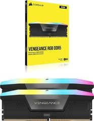 RAM CORSAIR VENGEANCE RGB DDR5 RAM 64GB (2x32GB) 6000MHz BLACK_HNK