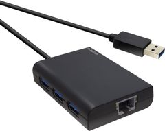 Hub chuyển đổi ELECOM USB 3.0 to LAN và bộ chia 3 USB 3.0 (support Mac OS)