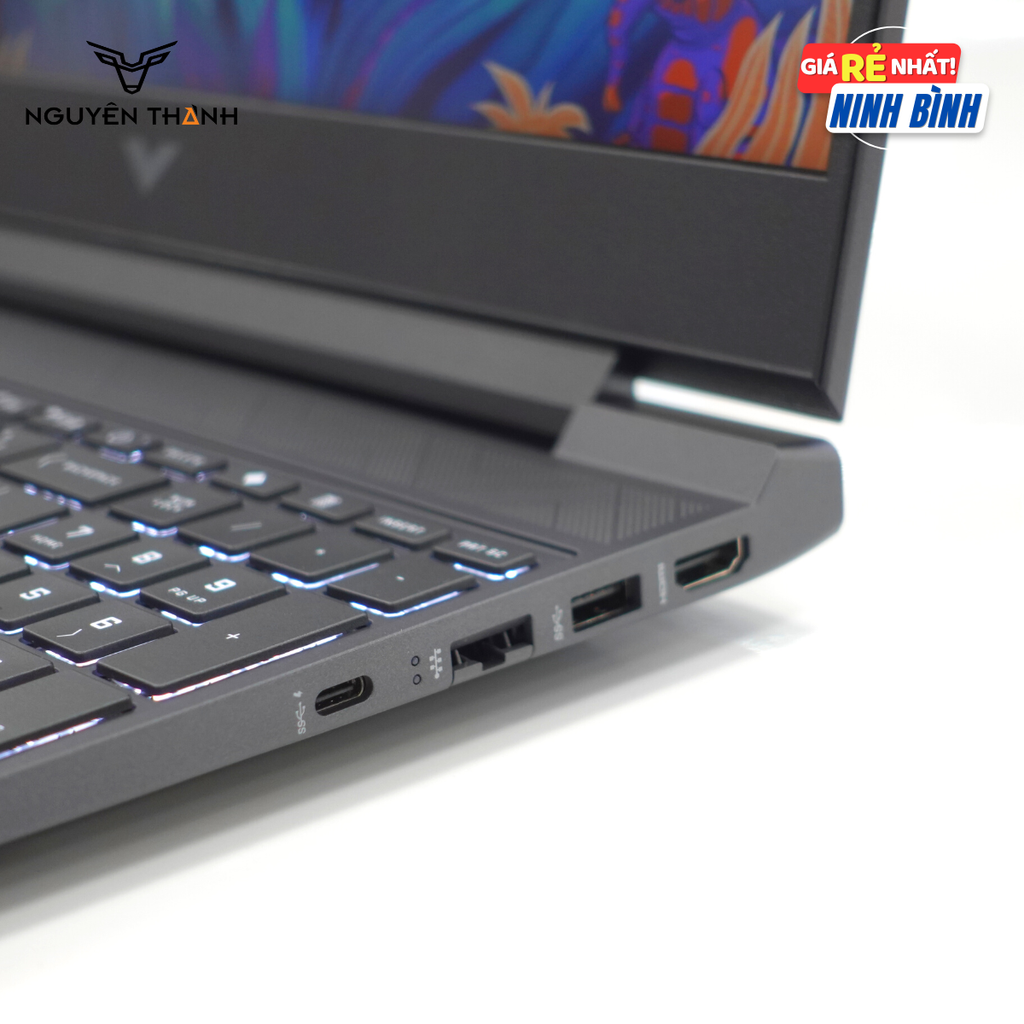 Laptop HP Gaming Victus 15-fb1013dx (AMD RYZEN 5 7535HS, Ram 16GB, SSD 512GB, RTX 2050 4GB, 15.6'' FHD IPS, 144Hz)