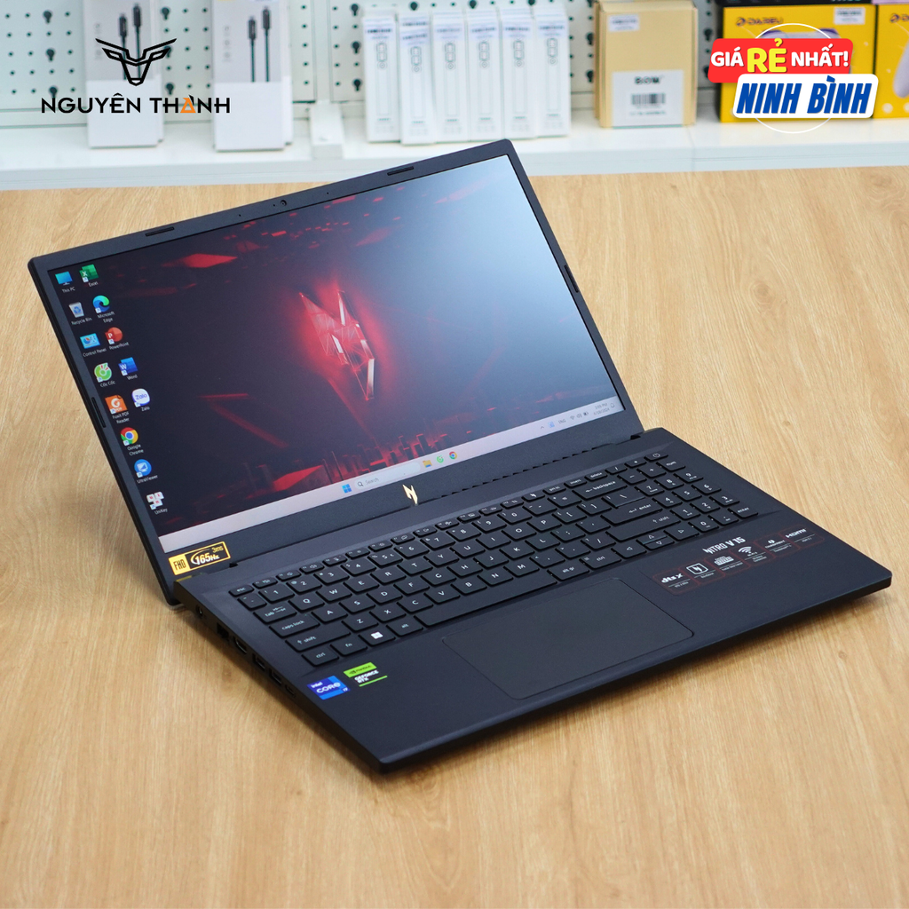Laptop Acer Nitro V15 ( i7-13620H, Ram 32G, SSD 1TB, RTX 4060 8G, 15.6